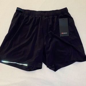 Lululemon Surge Short. Black Running Shorts size L.      Brand New w/ tags.